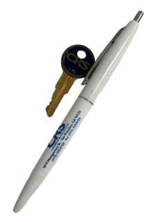 The Game (1997) - Prop Metal CRS Key and Pen | Hanlin Auction Service