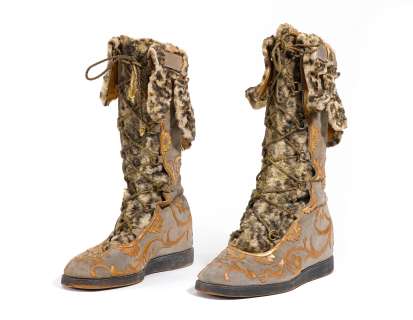 Lot 371 - Four pair of boots from Ben-Hur