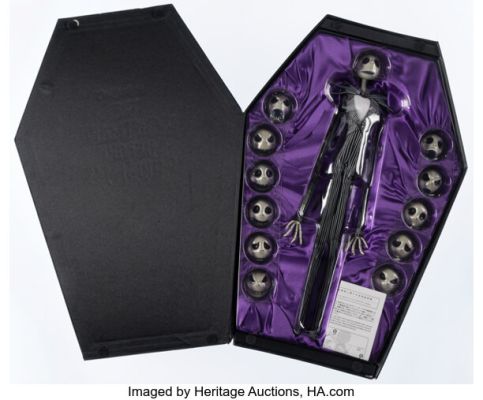 Tim Burton’s The Nightmare Before Christmas Jack Skellington Miracle Action DX LE (771/1224) Prop-Size Figure (Medicom, 2005). | Heritage