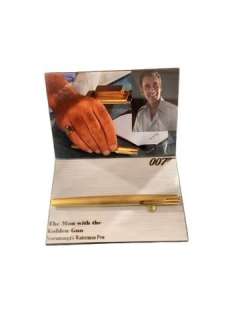 Lot 86 - James Bond 007 The Man with the Golden Gun Scaramanga Waterman Pen