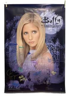 Lot 65 - Buffy the Vampire Slayer (1996 - 2003) - Signed by 25 Poster (27x39)