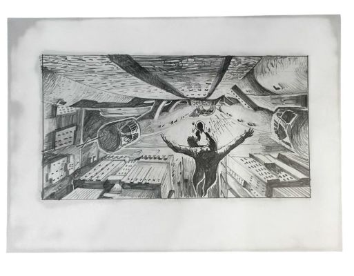 Lot 71 - Batman (1989) - Hand Drawn Storyboard (Julian Caldow) | Hanlin Auction Service