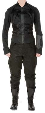 "Katniss Everdeen" District 2 rebel encampment combat ensemble from : Mockingjay - Part 2 . | Profiles in History