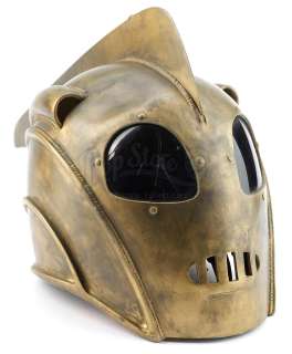 Rocketeer, the (1991) | The Rocketeer’s (Bill Campbell) Wrench-Damaged & Bullet-Hit Helmet | Propstore