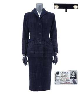 Marvel’s Agents of S.H.I.E.L.D. | Jemma Simmons’ 1950s-Style ’Agent Carter’ Costume with S.H.I.E.L.D. ID | Propstore