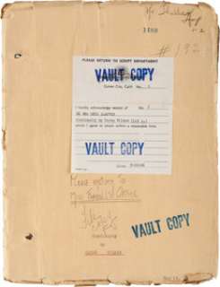 A Lon Chaney-Related Script from "He Who Gets Slapped." | Heritage