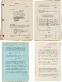 An Orson Welles Annotated Script from "Heart of Darkness." | Heritage