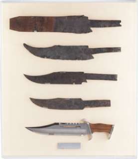 An ’Evolution of a Knife’ Display Related to "Rambo III."... | Heritage
