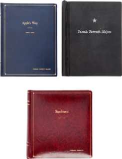 A Farrah Fawcett Script from "Apple’s Way" and a Photo Album from "Sunburn." (Total: 3) | Heritage