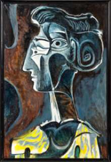 A "Picasso-Like" Set Painting from "Californication."