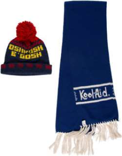 Beck Owned Oshkosh Beanie Worn in "Loser" Video and Kool Aid Scarf Worn On One Foot in the Grave | Heritage