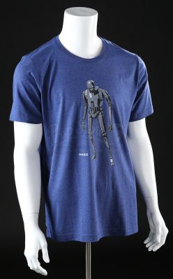 Rogue One: a Star Wars Story | K2SO Crew Shirt - Blue - L | Propstore (Buy Now)