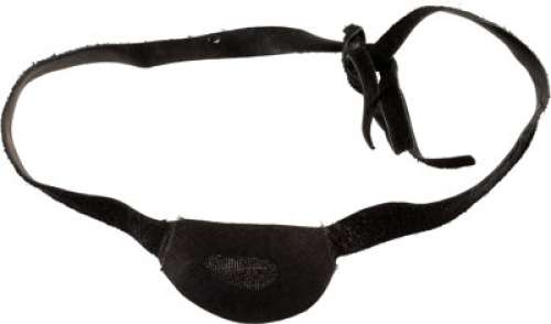 John Wayne "Rooster Cogburn" Eye Patch and Personal Dog-Eared and Annotated Working Script from True Grit <...