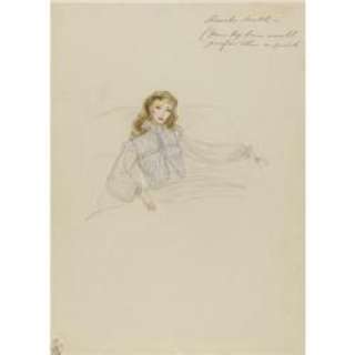 Lot 21460 - Katharine Hepburn "Little Women" Costume Sketch
