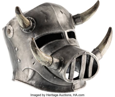 Gladiator (Universal, 2000), Screen-Matched Tusked Gladiator Helmet. | Heritage