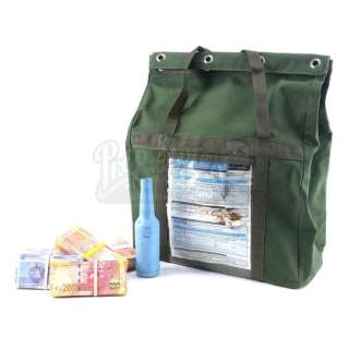 CHAPPIE (2015) - Lot 564 - Blue Bottle and Canvas Bag with Stolen Money