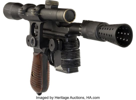 Star Wars: Episode VII - The Force Awakens (Disney, 2015), Harrison Ford "Han Solo" Action DL-44 Blaster. | Heritage