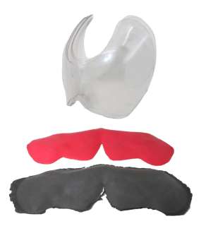 Spider-Man 3 Production Made Costume Parts for Spider-Man & Venom: Clear Face Shells & Ab Muscles - 2007 | SWAU