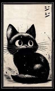 Æ (XX-XXI) - Ghibli’s "Jiji (ジジ )", (2024) - Collectible! Limited Ed. by Æ | Catawiki