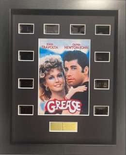 Grease (1978) | Grease (1978) - Framed Film Cells display with COA | Catawiki