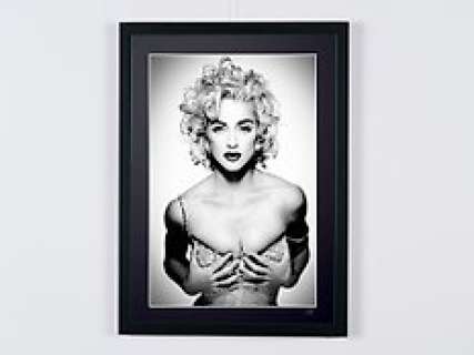 Madonna: Truth Or Dare 1991 - Madonna | Madonna: Truth or Dare 1991 - Madonna - Fine Art Photography - Luxury Wooden Framed 70X50 cm - Limited Edition Nr 03 of 30 - Serial ID 30619 - - Original Certificate (COA), Hologram Logo Editor and QR Code | Catawiki