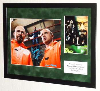 Breaking Bad | Breaking Bad - Giancarlo Esposito (Gus Fring) Premium Framed, signed, Certificate of Authenticity | Catawiki