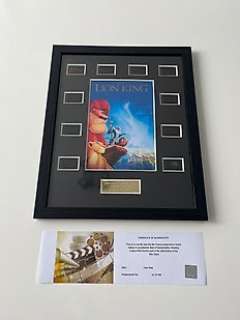 Disney’s the Lion King Film Cell Display | Disney’s The Lion King Film Cell Display - Matthew Broderick, Jeremy Irons, James Earl Jones | Catawiki