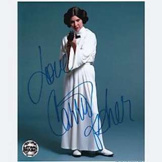 Star Wars | Star Wars - Signed by Carrie Fisher (+) (Princess Leia) | Catawiki