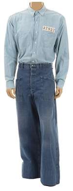 Tim Robbins "Andy Dufresne" prison costume from The Shawshank Redemption. | Profiles in History