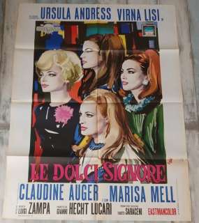 Anyone Can Play /Le dolci Signore - Ursula Andress, Virna Lisi, Claudine Auger - Poster, Original Italian Cinema release - Manifesto 140x100 cm | Catawiki
