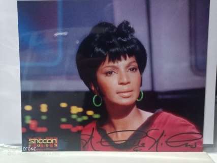 Star Trek The Original Series - signed by Nichelle Nichols (Uhura ) and - with double COA - Autograph , photo | Catawiki