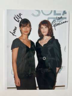 James Bond 007: A Quantum of Solace, Double signed Olga Kurylenko as "Camile Montes" and Gemma Arterton as "Strawberry Fields" with B’BC | Catawiki