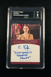 Game of Thrones - Eline Powell - Autograph & Inscription - GMA 9 MING | Catawiki