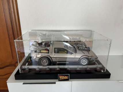 Back to the Future - DeLorean Timemachine Model Car (from Part III) - 55 cm long / 10 kg! - With all features and lights - Eaglemoss | Catawiki