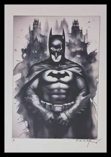 Batman - watercolor edition by Emma Wildfang - Large size | Catawiki