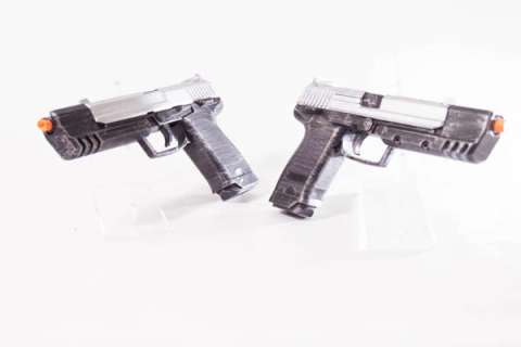 Lara’s Well Worn Pistol Prop | Wulfgar Props