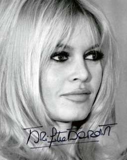 Brigitte Bardot Hand Signed 8x10 photo Handtekening Gesigneerd | Catawiki