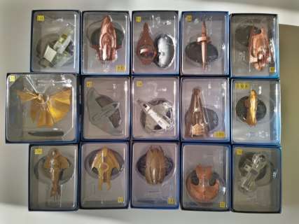 Star Trek, Vulkan, Bajoran, Cardassian, Ferengi, Kazon, Talaxian Starship’s - Eaglemoss | Catawiki