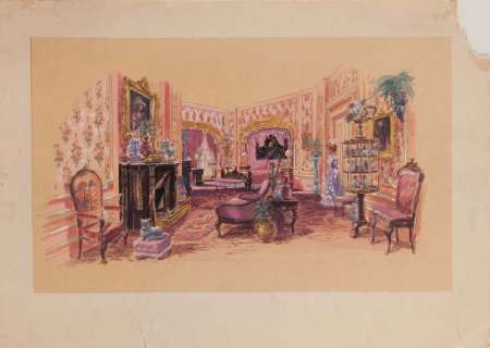 Lot 499 - Concept artwork for The Unsinkable Molly Brown