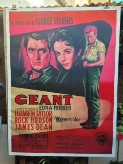 Jean Mascii - GEANT JEAMS DEAN - ELIZABETH TAYLOR - ROCK HUDSON - 1960s | Catawiki