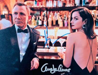 James Bond 007: No Time To Die - Ana de Armas, signed with COA
