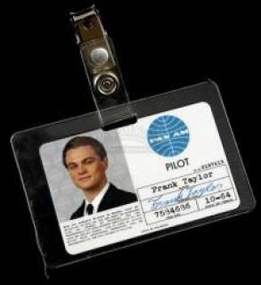CATCH ME IF YOU CAN (2002) - Lot 65 - Frank‘s (Leonardo DiCaprio) Pan Am ID