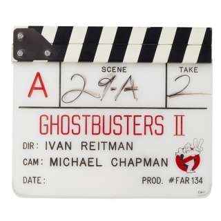 Clapperboard Production Used from Ghostbusters 2 | Studio Auctions