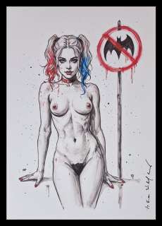 Harley Quinn - Series " Tokyo Pop Icons " by Emma Wildfang - Large size | Catawiki