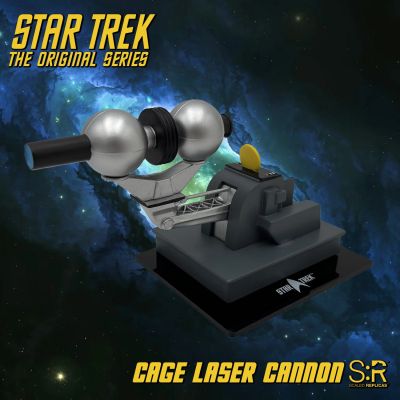 Star Trek | The Cage Laser Cannon Scaled Prop Replica | Factory Entertainment
