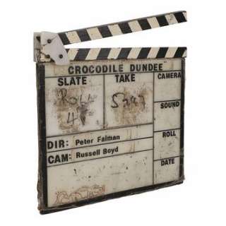 CROCODILE DUNDEE (1986) - Lot 823 - Production-used Clapperboard