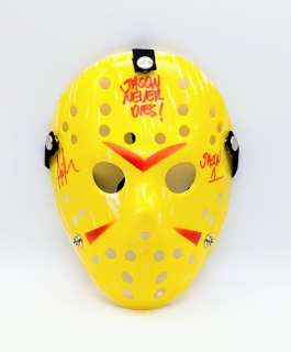 Friday the 13th - Ari Lehman "The 1st Jason Vorhees" Autograph + Inscriptions "JASON 1" + "JASON NEVER DIES!" | Catawiki