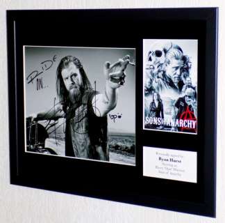 Sons of Anarchy - Ryan Hurst (Opie Winston) Premium Framed, signed + Certificate of Authenticity