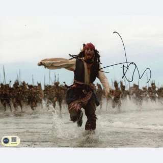 Pirates of the Caribbean - Signed by Johnny Depp (Jack Sparrow) | Catawiki