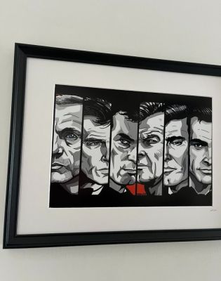 James Bond - Daniel Craig, Pierce Brosnan, Timothy Dalton, Sir Roger Moore, George Lazendby and Sir Sean Connery | Catawiki